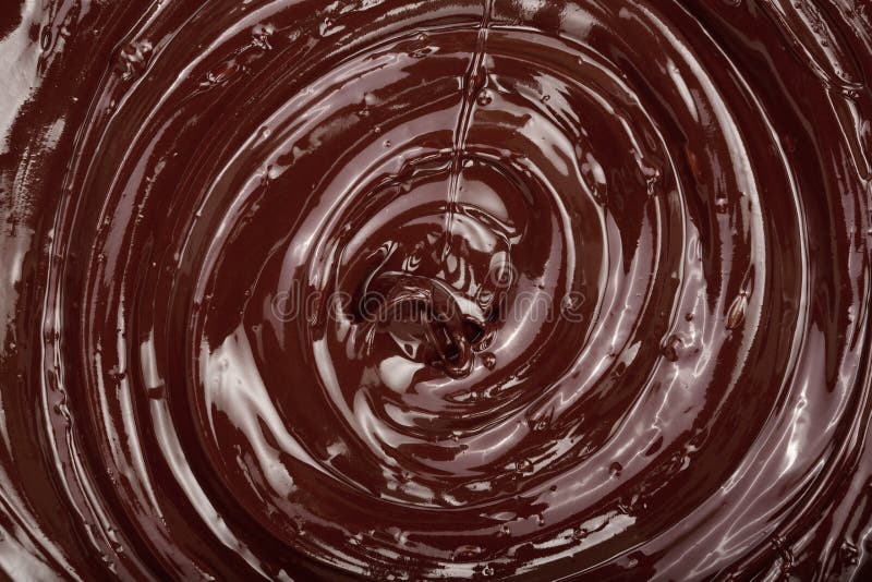 Turbinio Fuso Del Cioccolato Come Primo Piano Del Fondo Fotografia My