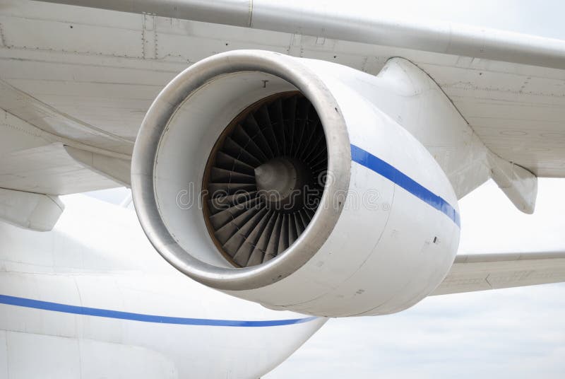 Turbo jet engine stock image. Image of blade, airlines 10765147