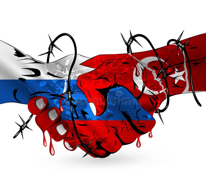 Turcja konflikt ilustracja wektor Turcja konflikt ilustracja wektor