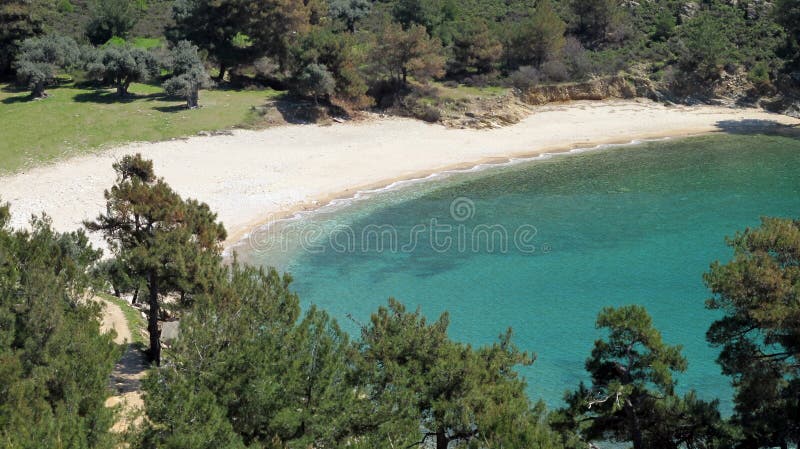 Turcuise lagoon, Thasssos