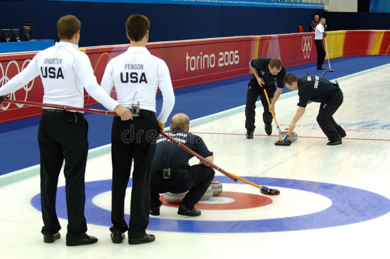 Turin 2006 Olympic Winter Games, Great Britain National Men`s Curling ...