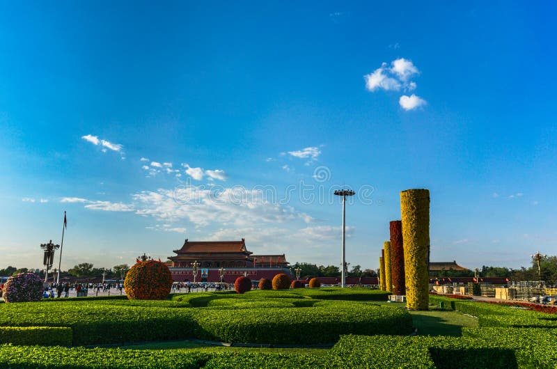 Turismo de Pekín imagen de archivo libre de regalías