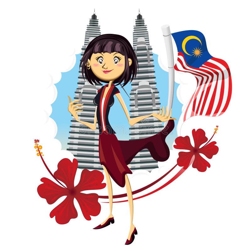 Turismo della Malesia nell'illustrazione vero Asia royalty illustrazione gratis Turismo della Malesia nell'illustrazione vero Asia royalty illustrazione gratis