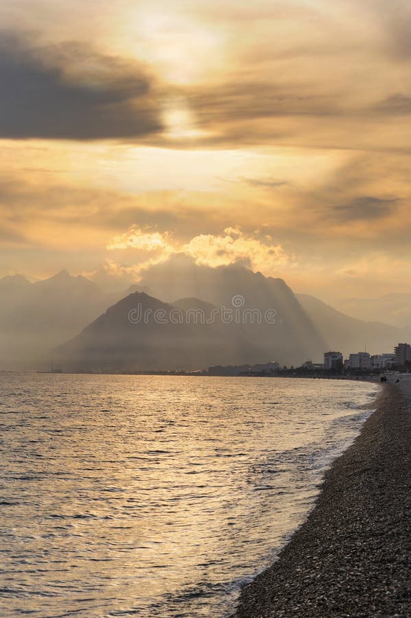 Turkey. Antalya. Mediterranean Sea Stock Photo Image of bright
