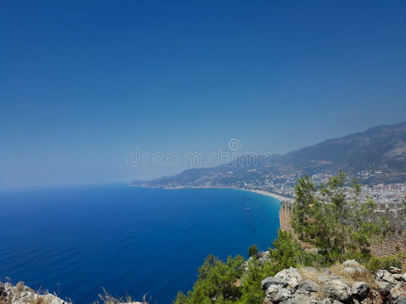 Turkey stock image. Image of view, hill, turkey, beach 124410183