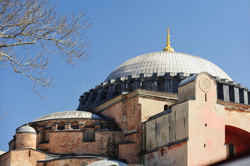 Turkey. Istanbul. Hagia Sophia in Sultanahmet district.