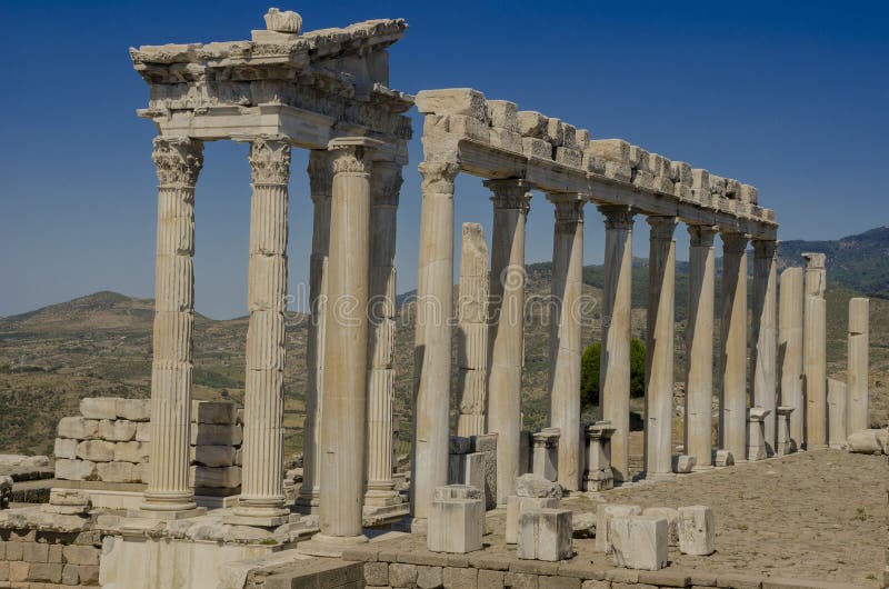 Turkey, Izmir, Bergama stock photo. Image of izmir, architecture