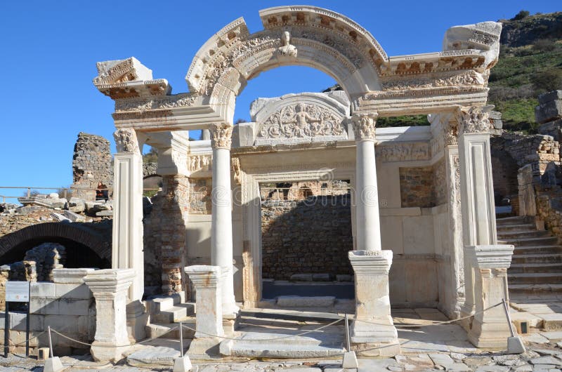 Turkey, Izmir, Bergama In Ancient Greek Hellenistic Different A Nice