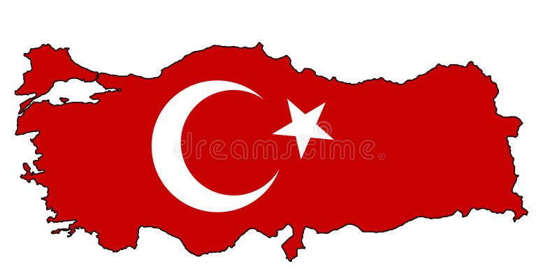 Ottoman Empire Greatest Extent 1683 Turkey Stock Vector (Royalty