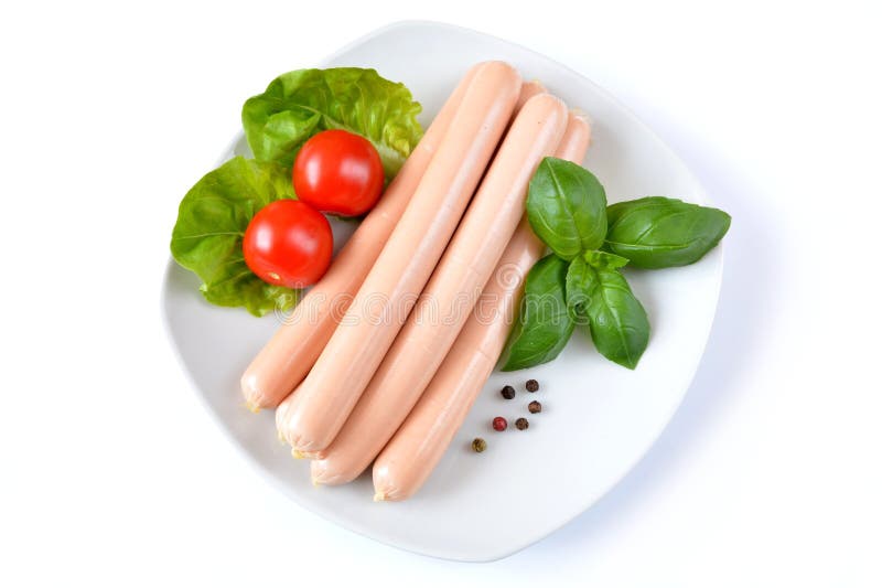 Turkey sausages stock image. Image of breakfast, isolated 304542589