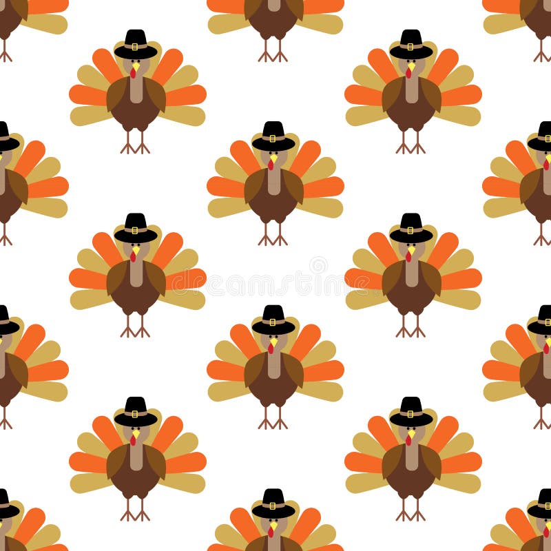 Thanksgiving Turkey Illustration Stock Vector - Illustration of harvest ...