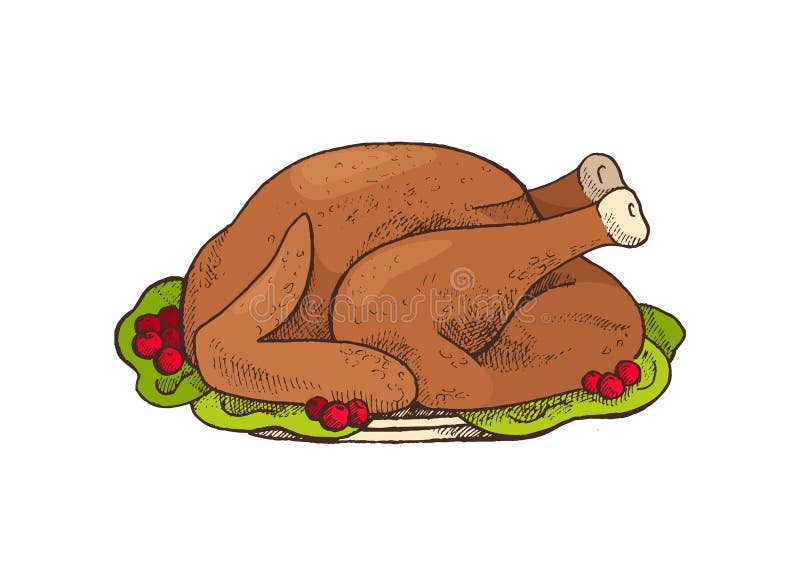 Turkey Thanksgiving Day Main Dish Icon Vector vector illustration Turkey Thanksgiving Day Main Dish Icon Vector vector illustration