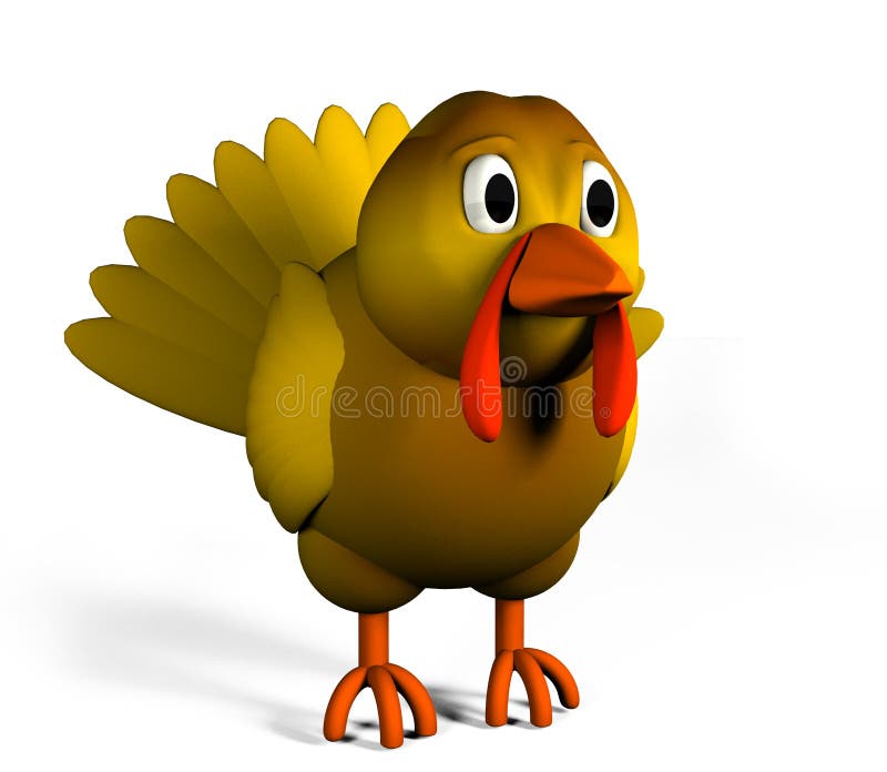 Cartoon turkey running stock vector. Illustration of fast - 34607153