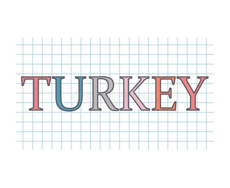 Turkey word. Слово Turkey.