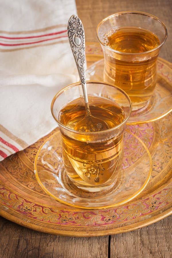 Turkish apple tea stock photo. Image of turkish, beverage 19350432