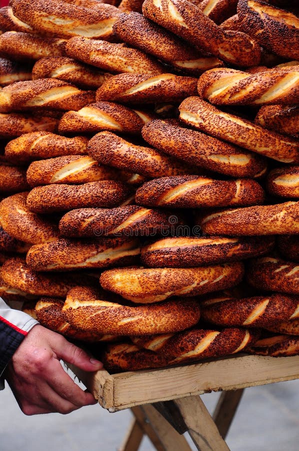Turkish bagel stock photography