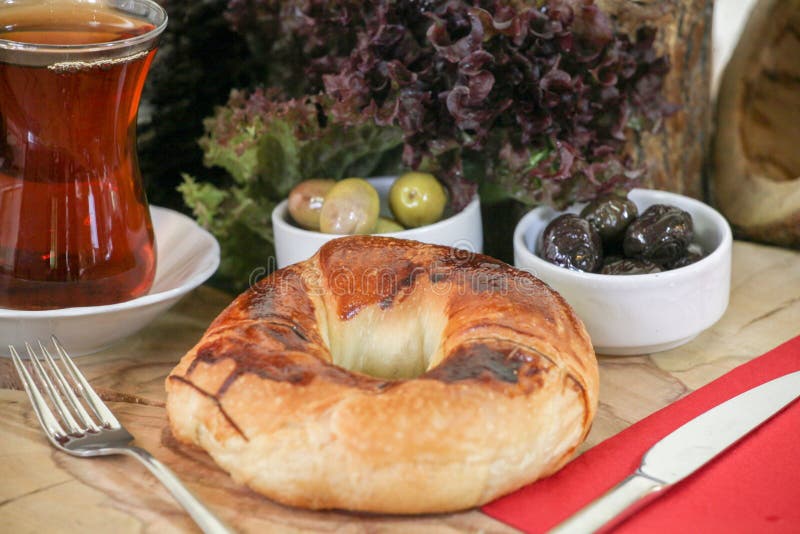 Turkish Bagel royalty free stock photo