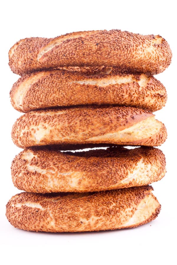 Turkish bagel stock images