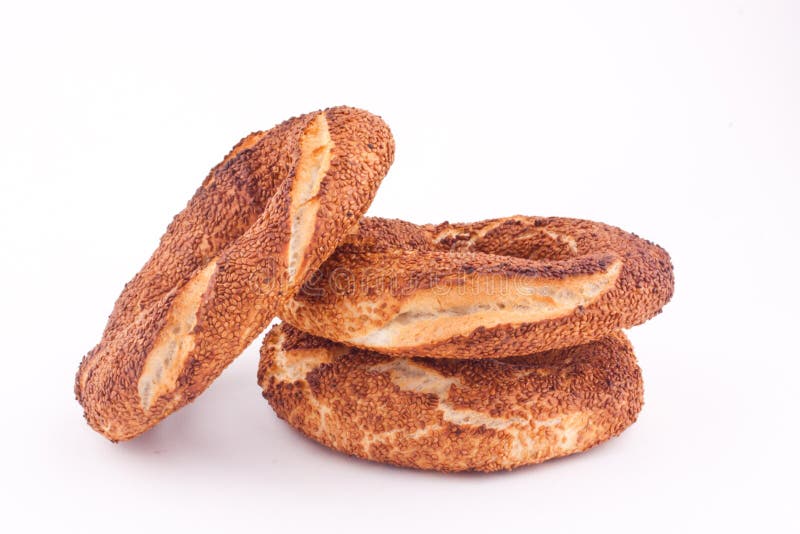 Turkish bagel royalty free stock photography