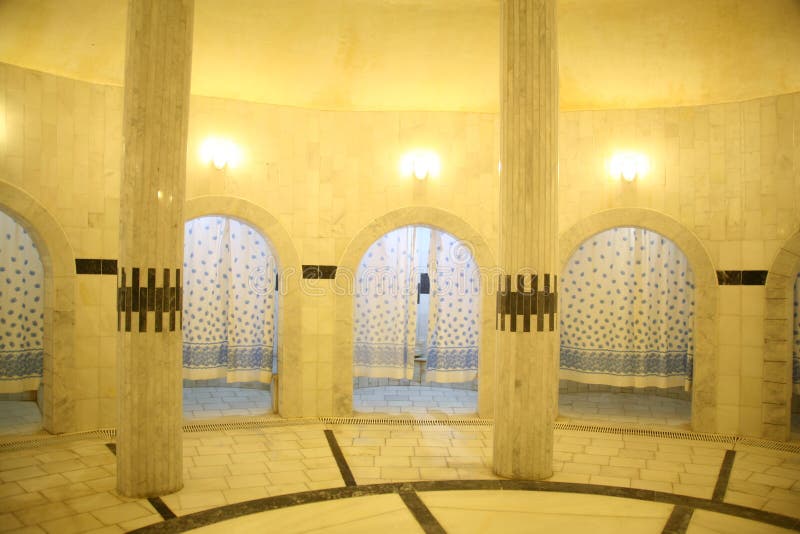 Traditional turkish hammam stock photo. Image of clinic 13833808