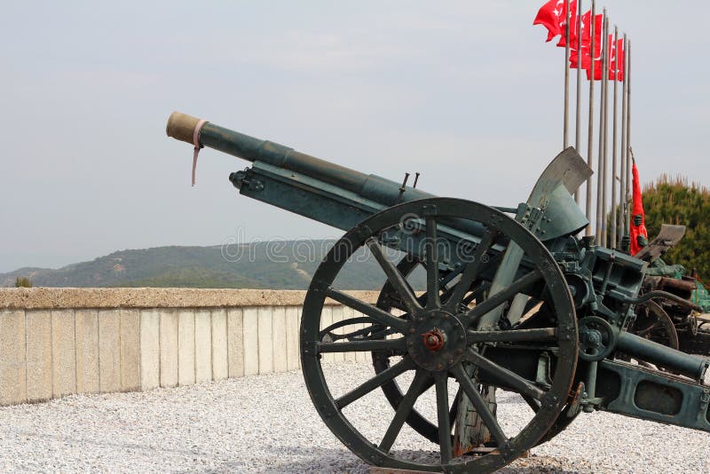Turkish cannon stock photo. Image of military, wheeled 26915166