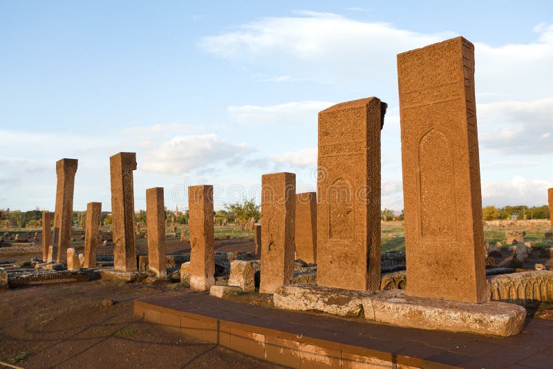 Turkish cemetery in Ahlat