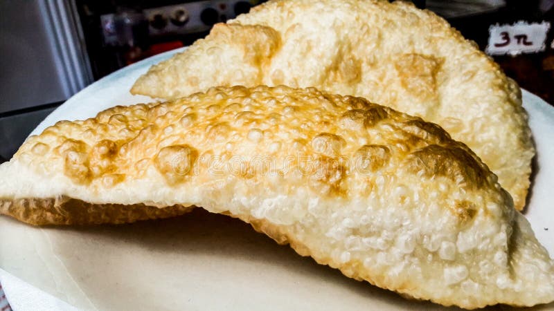 Turkish Cig Borek / Chebureki Stock Image - Image of background, pide