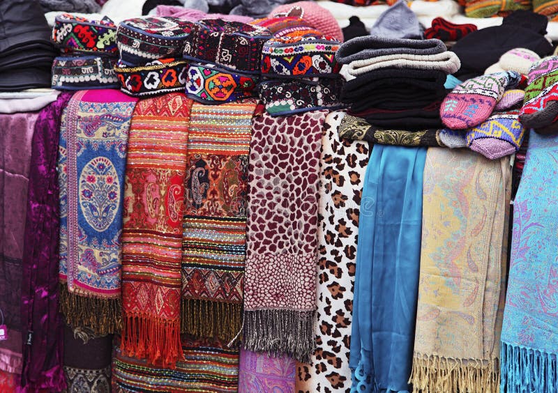 Turkish clothing market stock photo. Image of heap, middle 27854916