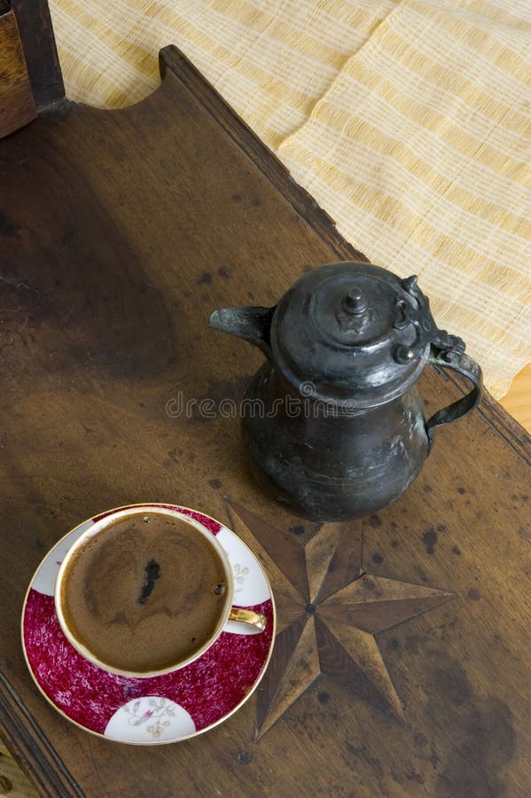 Turkish Coffee Greek Coffee Stock Image Image of still, flavour