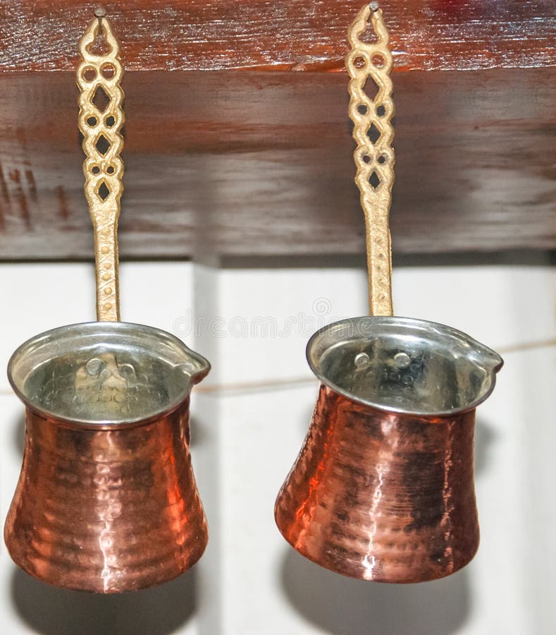 Turkish coffee pot stock photo. Image of steam, ingredient 3820064