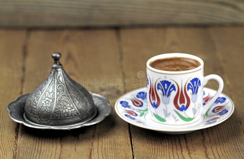 Turkish Coffee and Turkish Delight Stock Image Image of turkey, brew 26650553