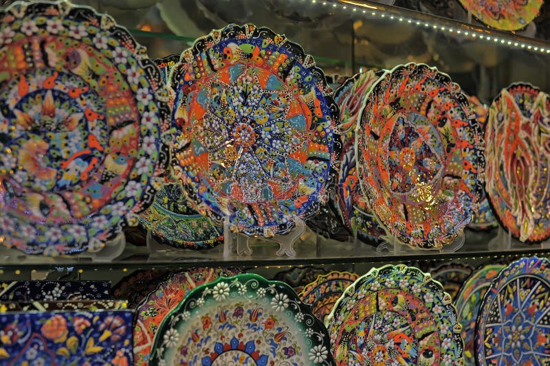 Turkish dishware stock photo. Image of dishware, decorative 42711972