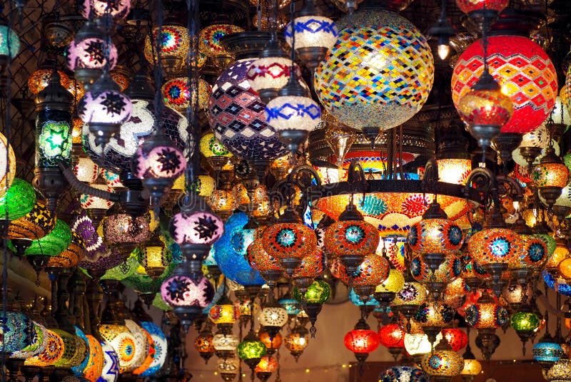 Turkish lamps editorial image. Image of traditional 142419105