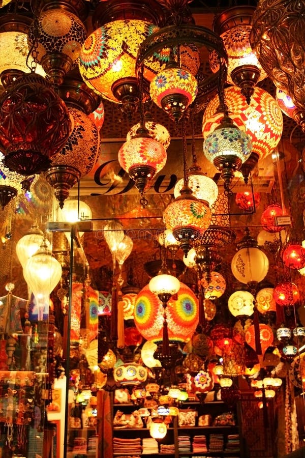 Turkish Lanterns stock photo. Image of asian, handicraft 18034608