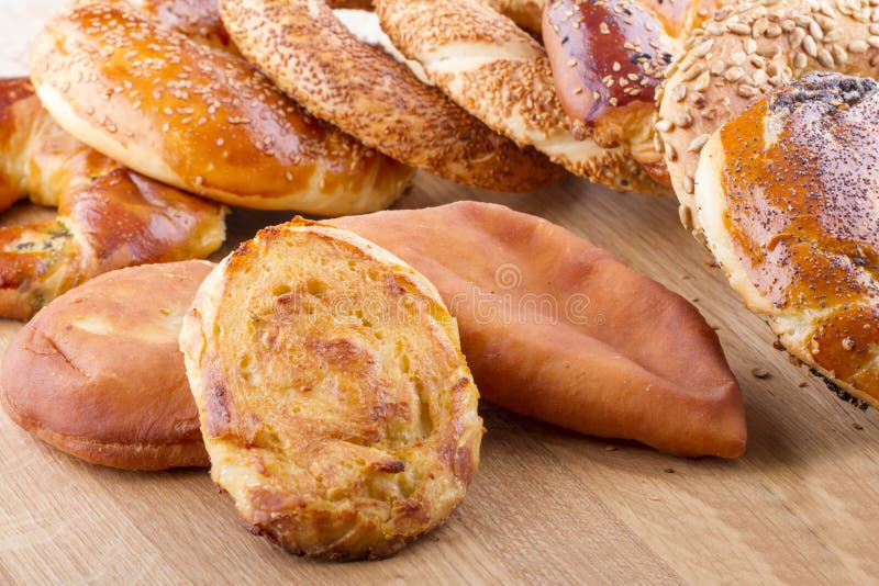 Turkish Pastry Foods on a Wooden royalty free stock photo Turkish Pastry Foods on a Wooden royalty free stock photo