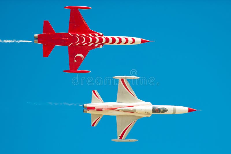 Turkish Stars demoteam at Bucharest airshow
