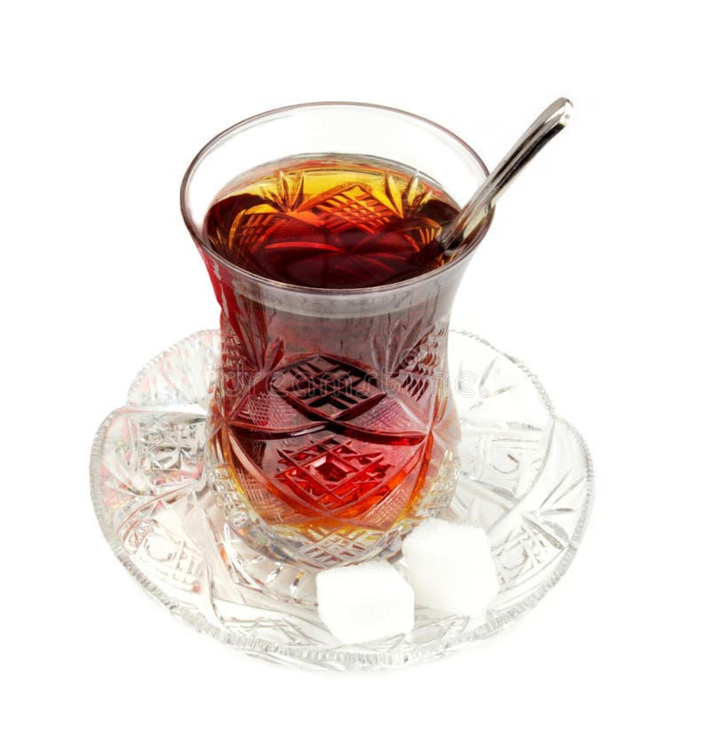 343 Turkish Tea Traditional Crystal Tea Glass Stock Photos Free