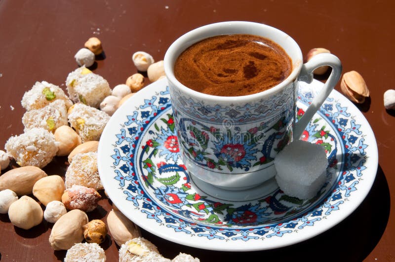 Turkse koffie en verrukkingen