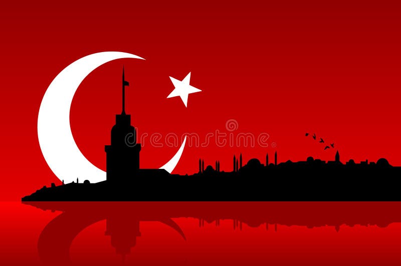 Turkse stijl vector illustratie Turkse stijl vector illustratie