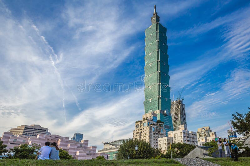 Turm Taipehs 101, Taipeh, Taiwan