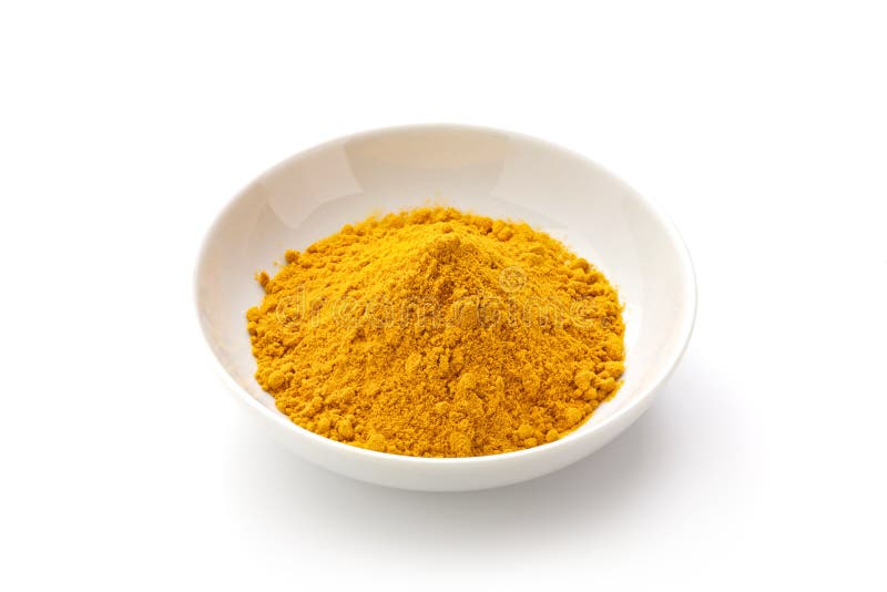 Turmeric powder stock photos