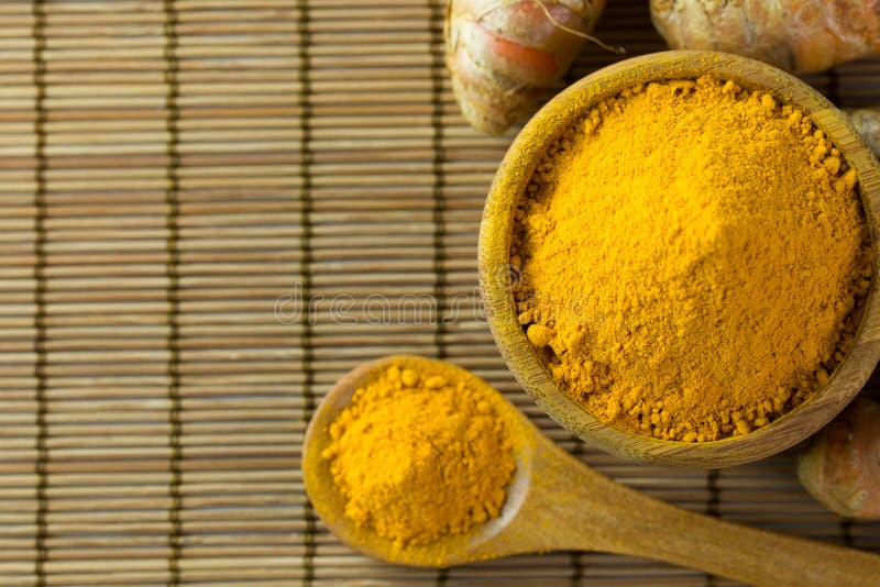 Turmeric powder royalty free stock image