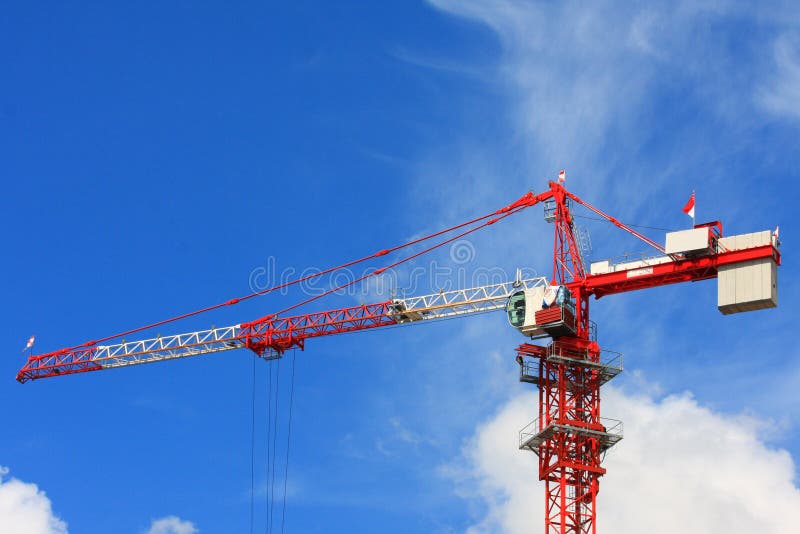 Turmkran lizenzfreies stockfoto Turmkran lizenzfreies stockfoto