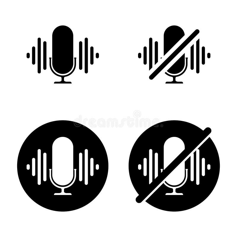 Podcast Icon Color Studio Table is a Microphone with Sound Wave Wave  Symbols. Webcast Audio Recording Concept Logo Stock Vector - Illustration  of isometric, logo: 149472735