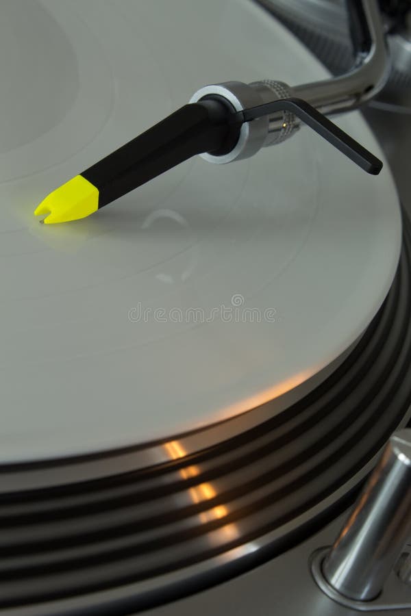 Turntable Needle stock photo. Image of retro 42351188