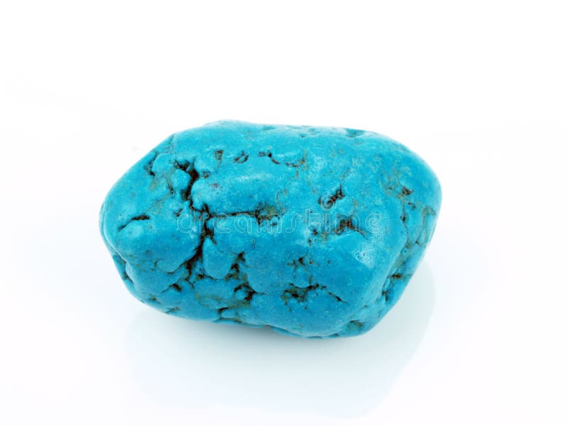 Turquenite rock. stock photo
