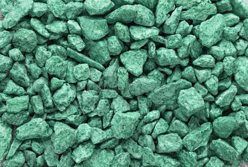 Turquoise Decorative Stones Background. Abstract Pattern with Colored