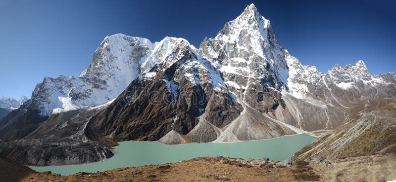 Turquoise Lake in the Everest