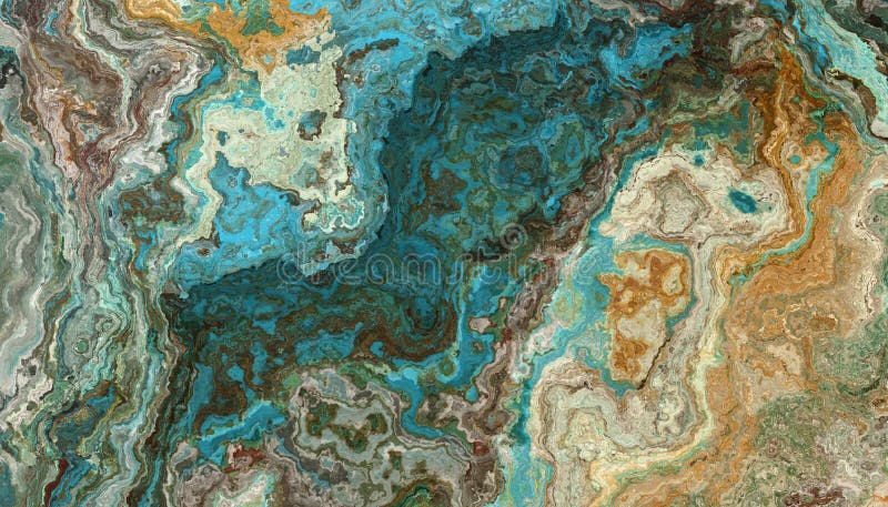 Turquoise Raw Gemstone Texture Stock Illustration - Illustration of ...