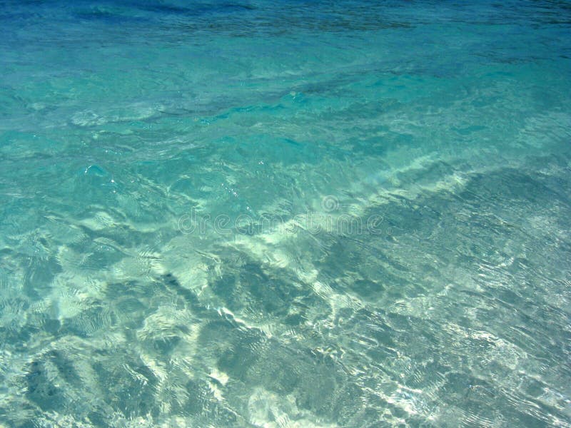 Turquoise water on a beach in Thailand